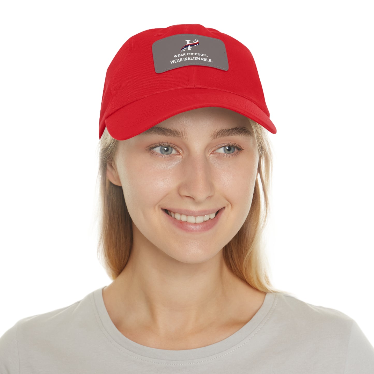 Inalienable Rectangle Patch Hat