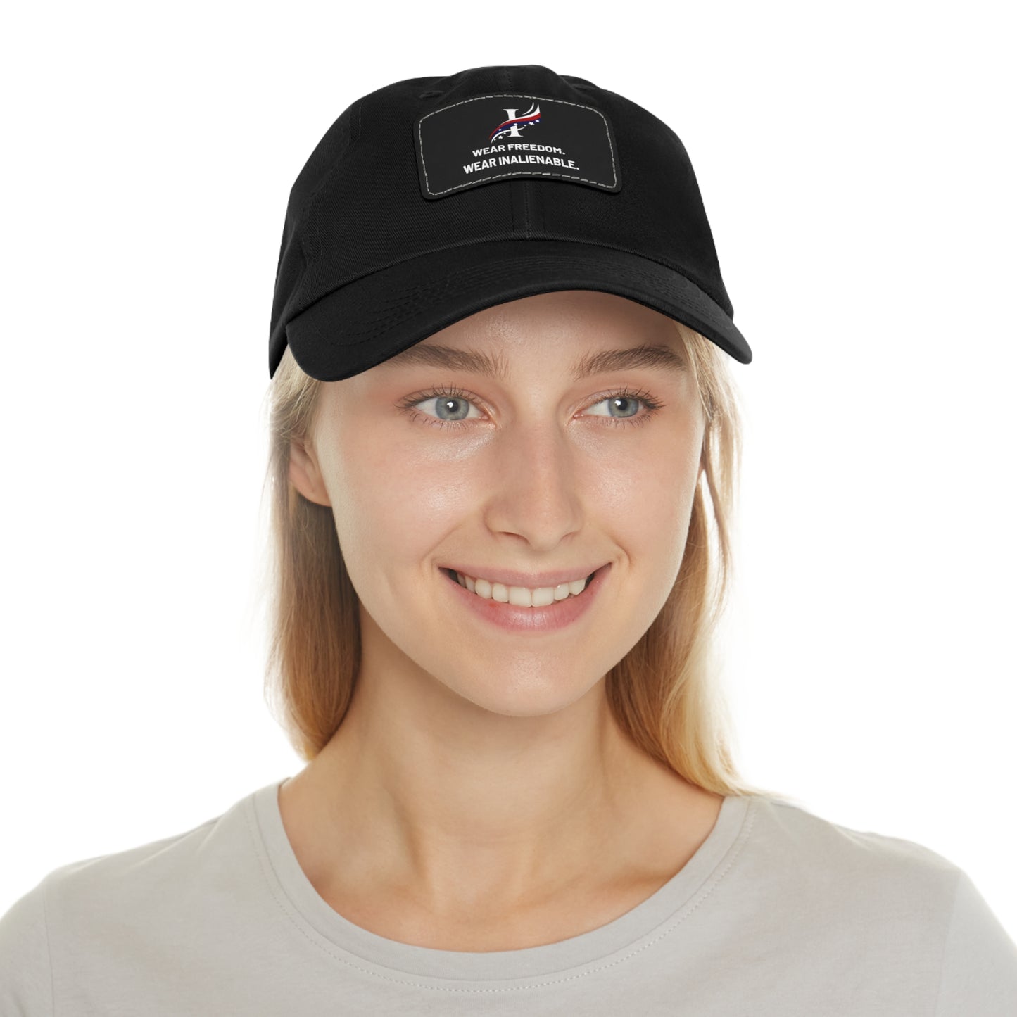 Inalienable Rectangle Patch Hat