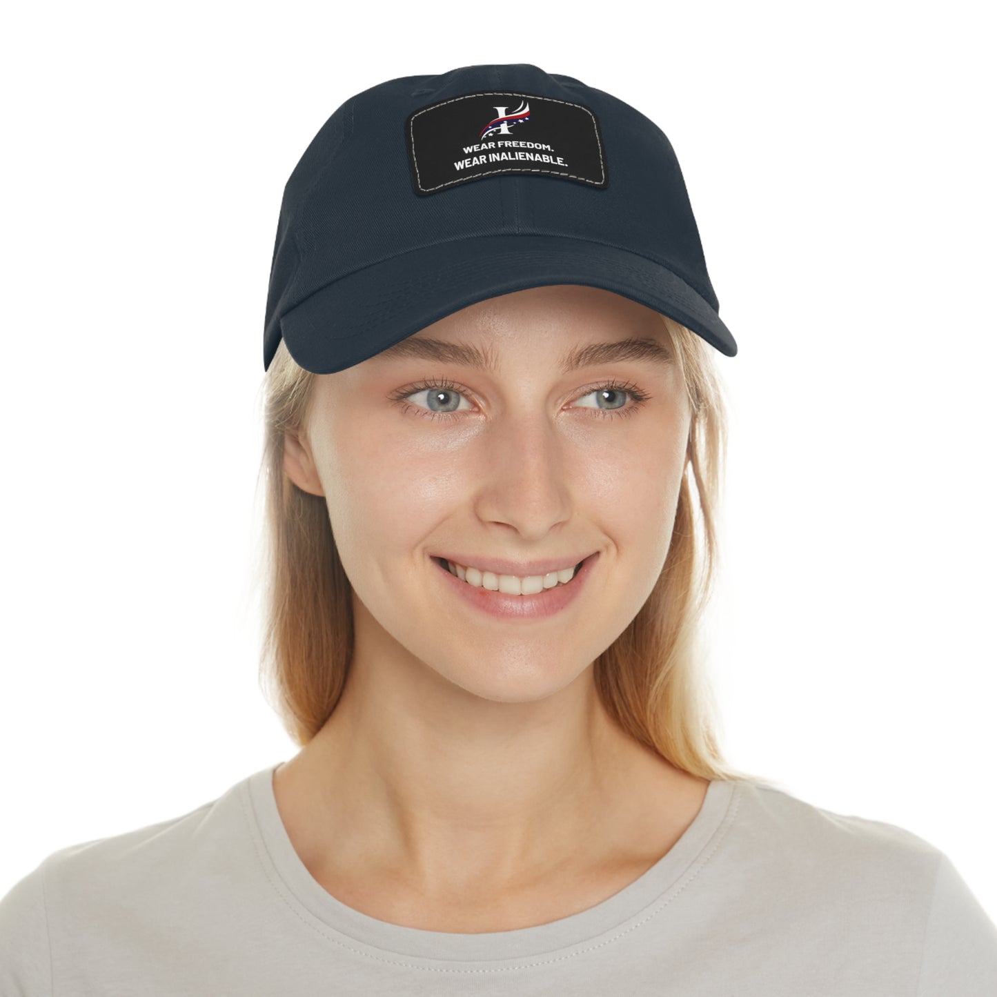 Inalienable Rectangle Patch Hat